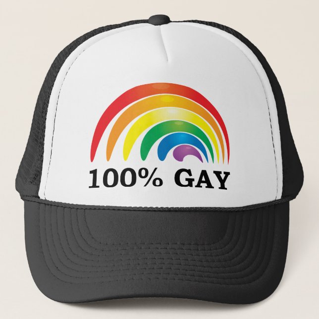 Gorra De Camionero Gay 100% (Anverso)