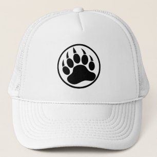 GORRA DE CAMIONERO GAY BEAR CLÁSICA PATA DE OSO ASPECTO LIMPIO