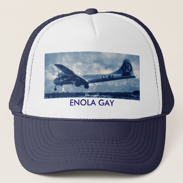 Gorra De Camionero Gay de Enola, GAY de ENOLA (Anverso)