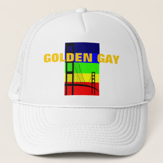 Gorra De Camionero Gay dorado - Puerta dorada
