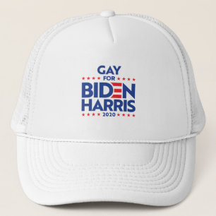 GORRA DE CAMIONERO GAY PARA BIDEN HARRIS