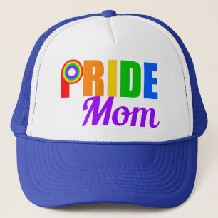 Gorra De Camionero Gay Pride Mom