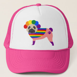 Gorra De Camionero Gay Pride Pug Tees and Gifts