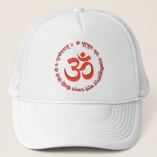Gorra De Camionero Gayatri Mantra "Om Bhur Bhuva Swah"