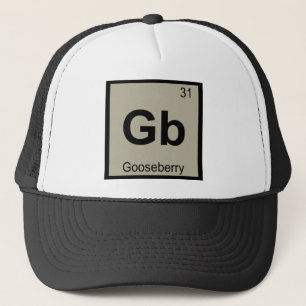 Gorra De Camionero Gb - Gooseberry Chemistry Periodic Table Symbol