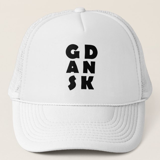 Gorra De Camionero Gdansk Polonia (Anverso)