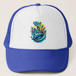 Gorra De Camionero Gecko Caribe de Gran Bahama