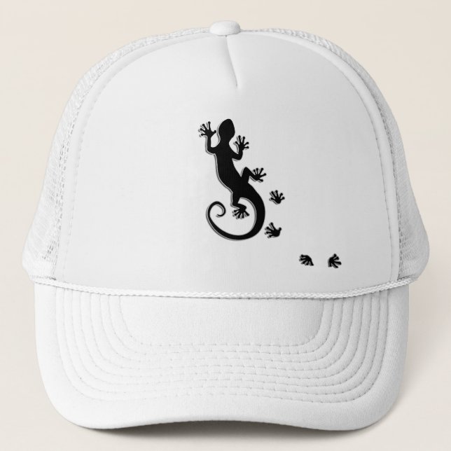 Gorra De Camionero Gecko en ejecución (Anverso)
