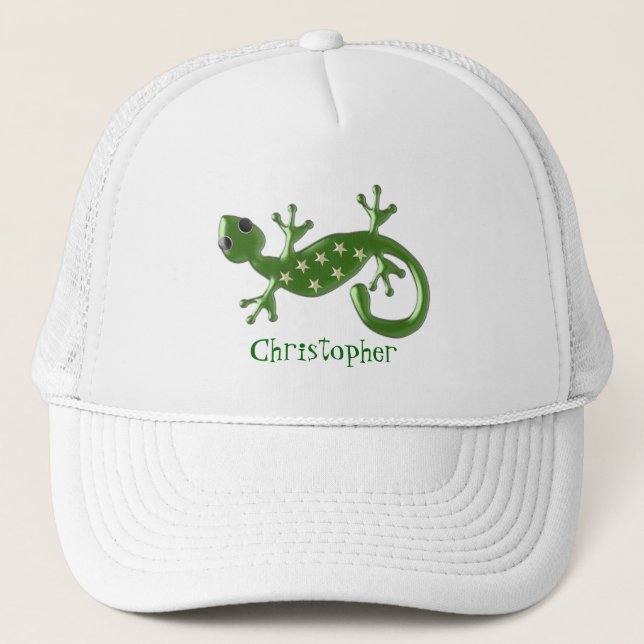 Gorra De Camionero Gecko Lizard (Anverso)