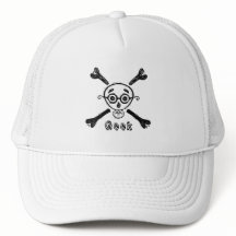 Geek Skull con anteojos personalizados