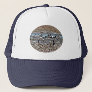 Gorra De Camionero Geese de Canadá en el embalse de Green Lane