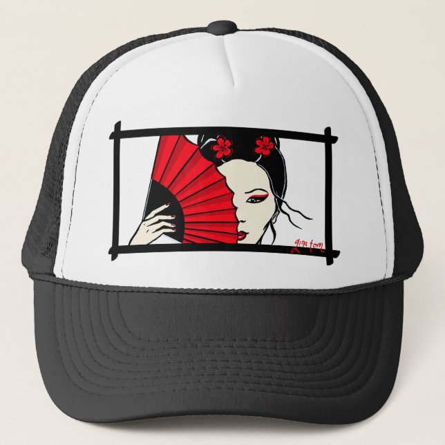 Gorra De Camionero Geisha (Anverso)
