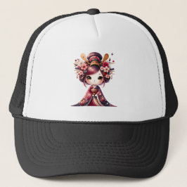 Gorra De Camionero Geisha japonesa banal