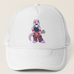 Gorra De Camionero Geko como mecánico con llave