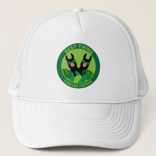 Gorra De Camionero Gemelos de Llama Alpaca