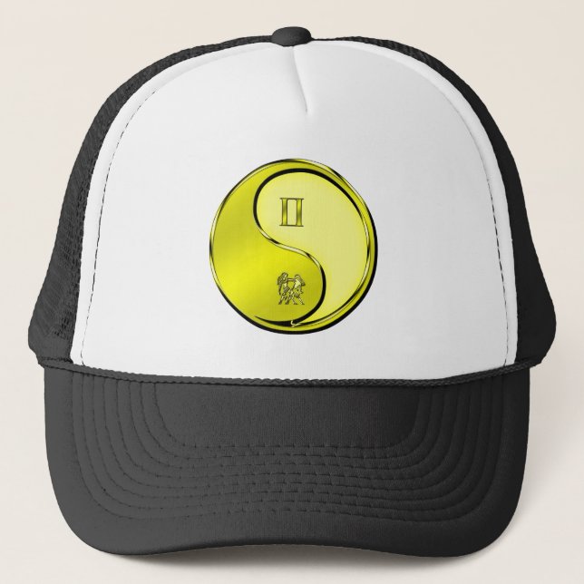 Gorra De Camionero Géminis los Gemelos (Anverso)