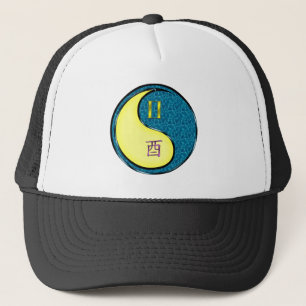 Gorra De Camionero Géminis y Gallo de Agua