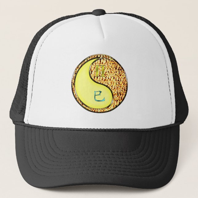 Gorra De Camionero Géminis y Serpiente de Fuego (Anverso)