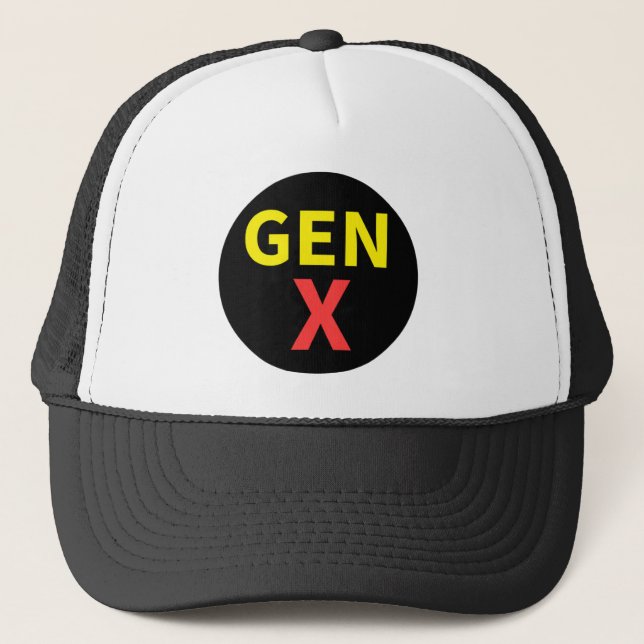 Gorra De Camionero Gen X (Anverso)