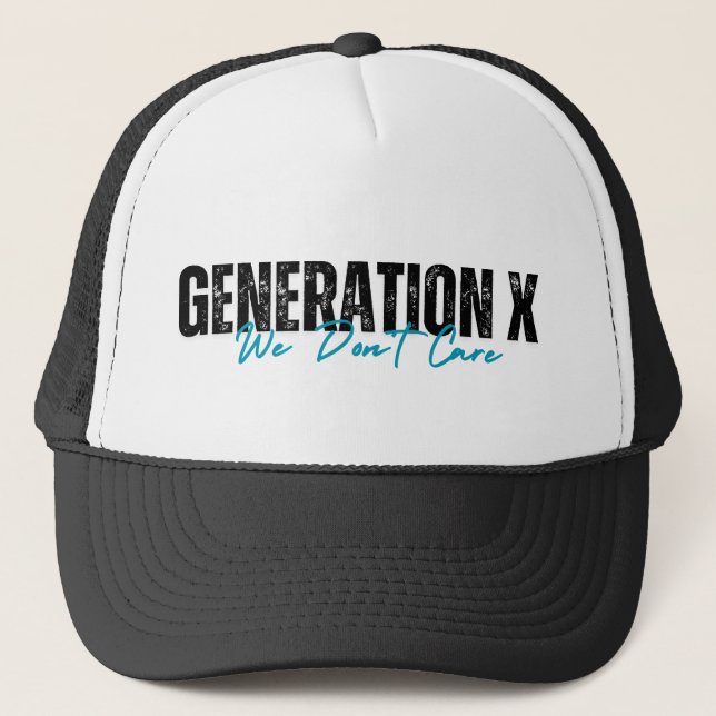 Gorra De Camionero Gen X Social Club Trendy (Anverso)