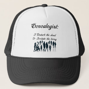 Gorra De Camionero Genealógico divertido