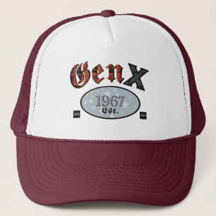 Gorra De Camionero Generación X (Generación X año 1967)