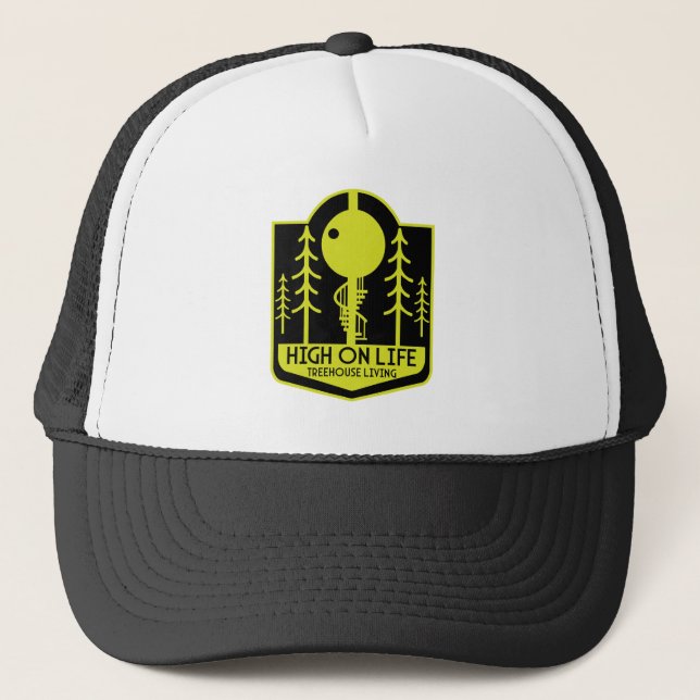 Gorra De Camionero Generador de patrones de árbol (Anverso)