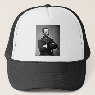 Gorra De Camionero General Guillermo TECUMSEH Sherman, 1865.