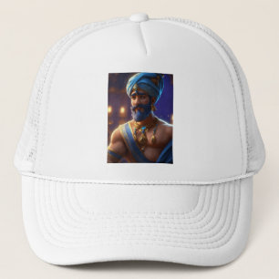 Gorra De Camionero Genie Unleashed - Diseño mágico de camiseta con lá