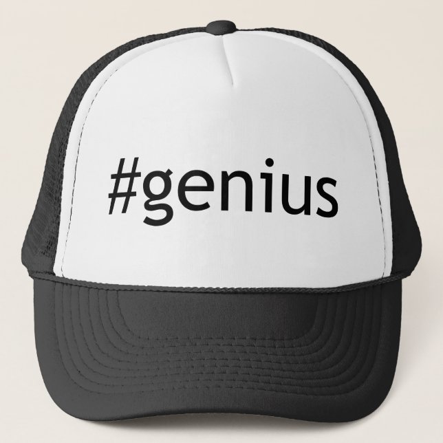 Gorra De Camionero genio (Anverso)