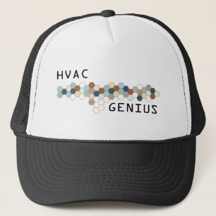 Gorra De Camionero Genio de la HVAC