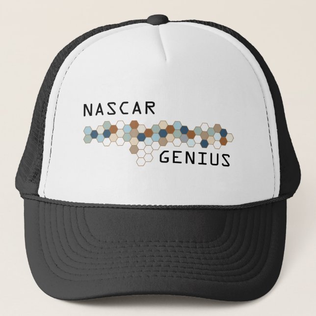 Gorra De Camionero Genio de NASCAR (Anverso)