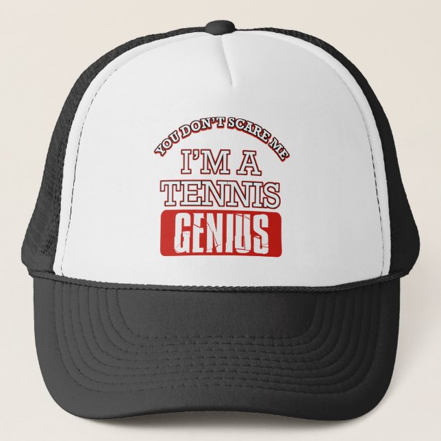 Gorra De Camionero genio del tenis (Anverso)
