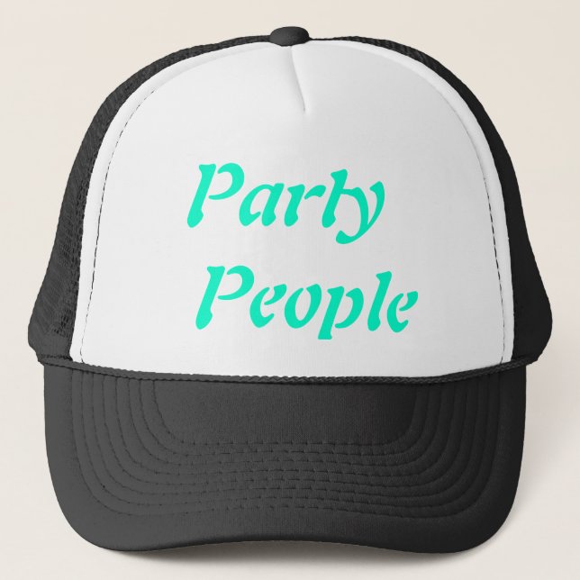 Gorra De Camionero Gente del fiesta (Anverso)