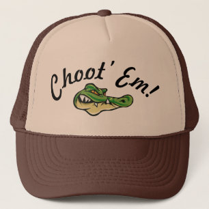 Gorra De Camionero ¡Gente del pantano - Choot ellos! ¡Gorra!