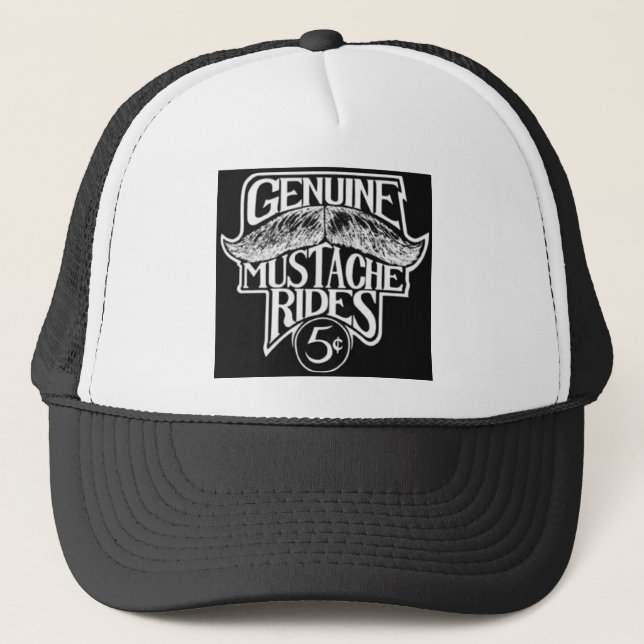 Gorra De Camionero GenuineMustacheRides.jpg (Anverso)