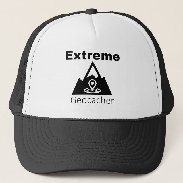 Gorra De Camionero Geocacher extremo (Anverso)