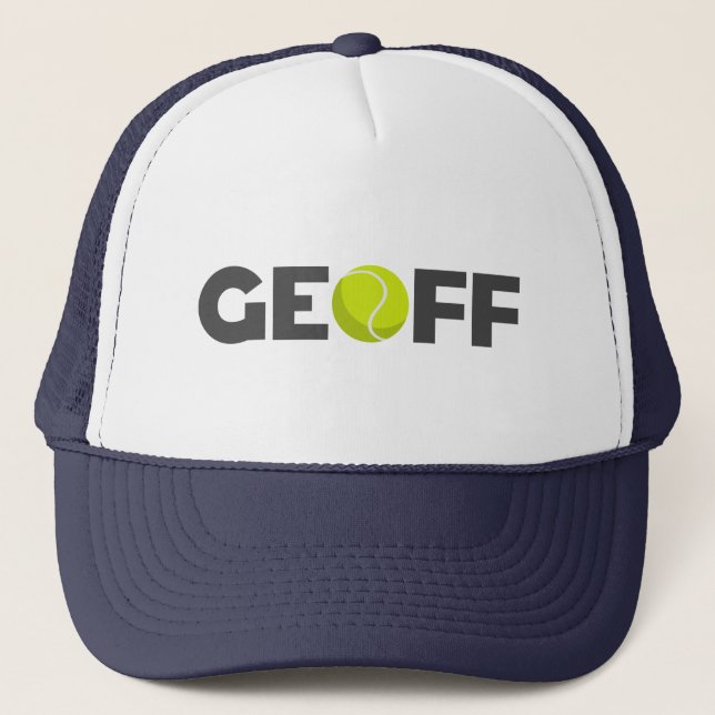 Gorra De Camionero Geoff Tennis Trucker Hat (Anverso)