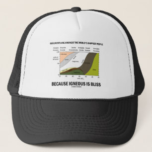 Gorra De Camionero Geólogos La Gente Más Feliz Igneous Es Bliss