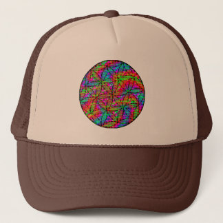 Gorra De Camionero Geometría sagrada: flor de la vida