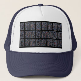 Gorra De Camionero Geometric Pulse Foam Trucker Hat