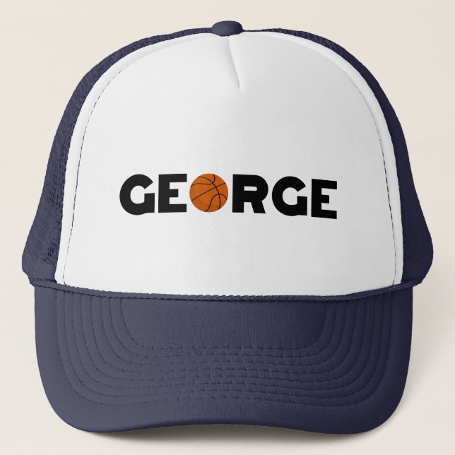 Gorra De Camionero George Basketball (Anverso)