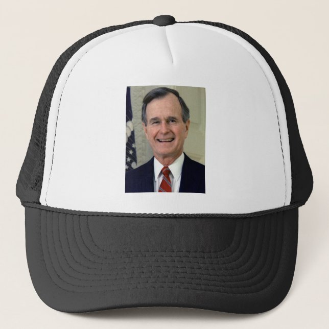 Gorra De Camionero George H. W. Bush 41 (Anverso)