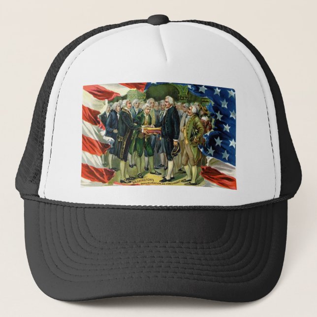 Gorra De Camionero George Washington (Anverso)