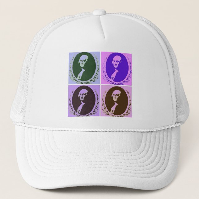 Gorra De Camionero George Washington (Anverso)