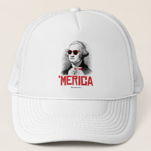 Gorra De Camionero George Washington, Fiesta Mericense