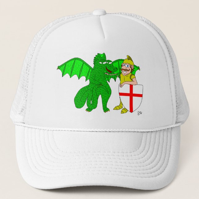Gorra De Camionero George y el dragón (Anverso)