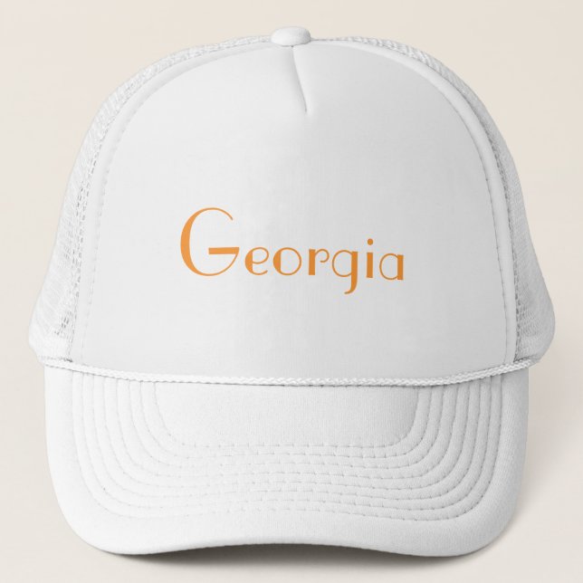 Gorra De Camionero Georgia (Anverso)