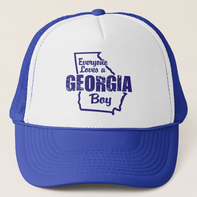 Gorra De Camionero Georgia Boy (Anverso)