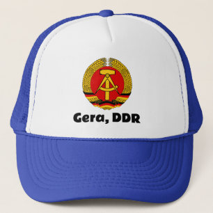 Gorra De Camionero Gera, Alemania del Este - RDA Ostdeutschland